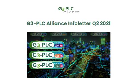 G3 Plc Alliance Infoletter No 22021 Has Been Published G3 Alliance Wired Plc And Wireless