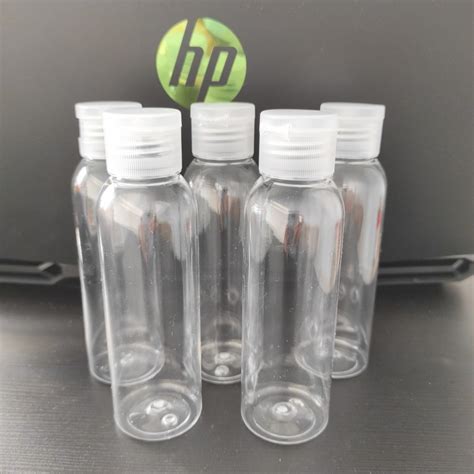 Jual Botol Plastik Fliptop Ml Flip Top Bening Botol Sanitizer