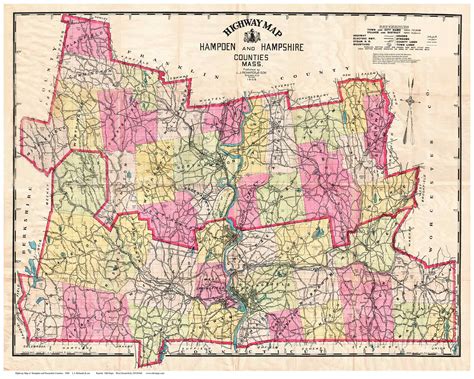 map of hampden county 4