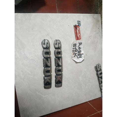 Jual Emblem Suzuki A100 TRS Original Shopee Indonesia