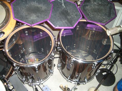 TOOL drummer Danny Carey's Sonor drum set on stage in Kansas City, MO in 2007 : r/ImagesOfThe2000s