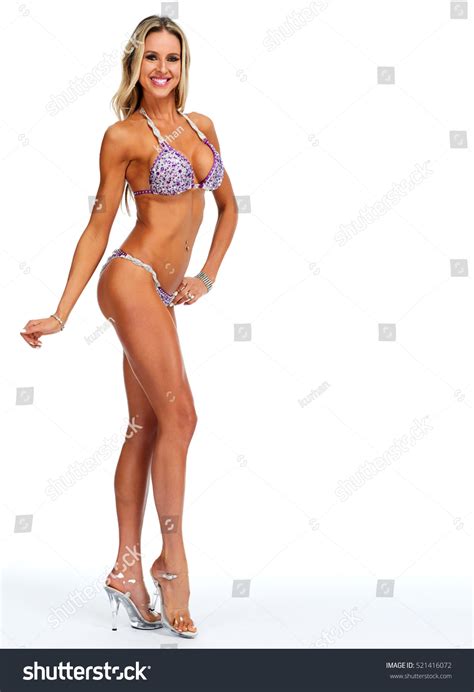 Female Fitness Model Bikini Stock Photo 521416072 Shutterstock