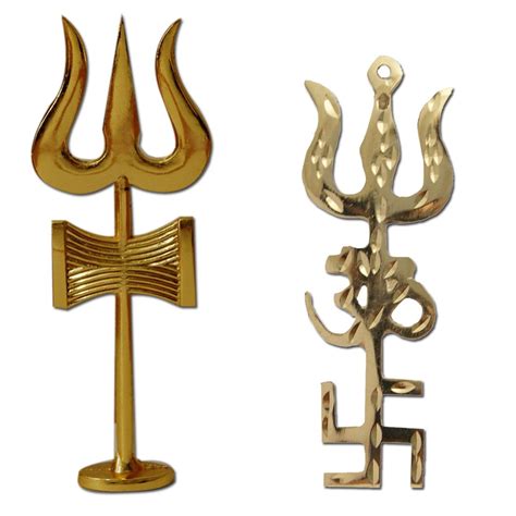 Buy Aaradhi Divya Mantra Combo Of Traditional Trishul Trident Damru