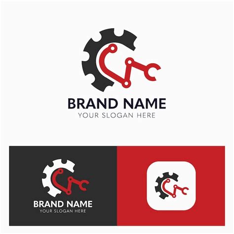 Premium Vector Mechanic Services Logo Design