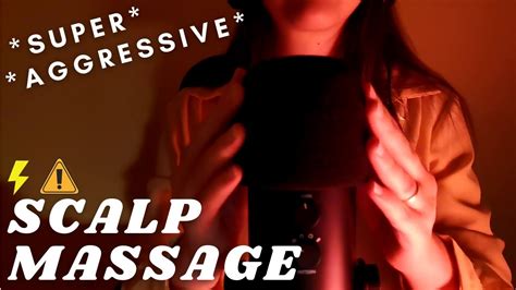 Asmr 1 Hour Fast And Aggressive Scalp Scratching Massage Mic