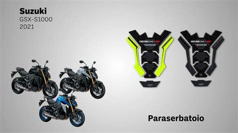 Labelbike Adesivi D Paraserbatoio Compatibili Con Moto Suzuki Gsx