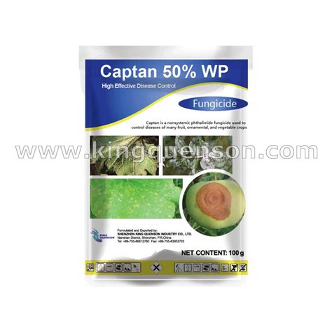 Captan Fungicide 95％ TC 80％ WDG,450 g/L FS,50％ WP manufacturer ...