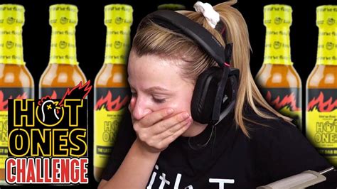 Hot Ones Challenge The Last Dab Makes Me Cry Youtube