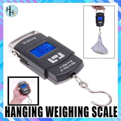 Portable Hanging Electronic Digital Weighing Scale 50 Kg Lazada PH