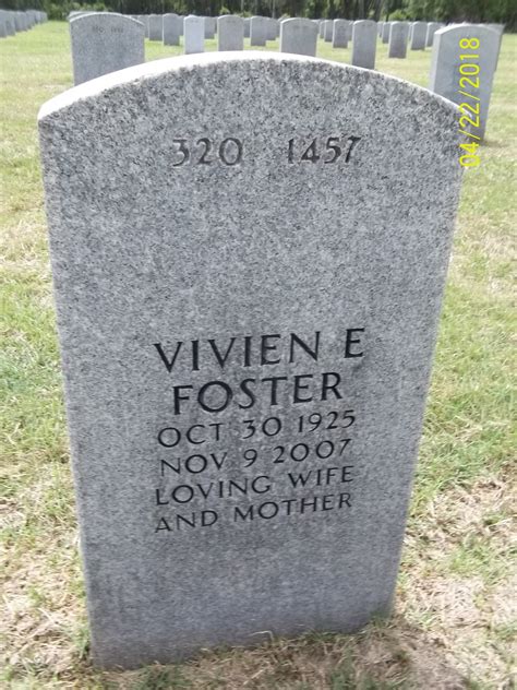 Vivien Emma Weaver Foster 1925 2007 Find A Grave Memorial