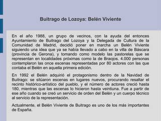 Buitrago De Lozoya Turismo PPT