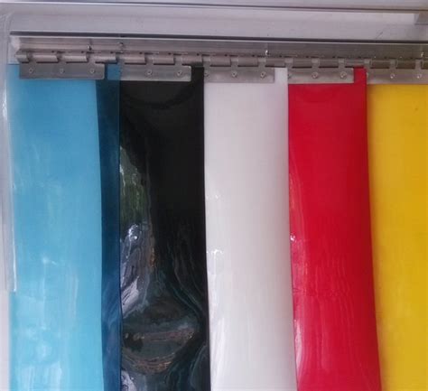 Plain Uv Stabilized Opaque Pvc Strip Curtain Thickness Mm And Mm