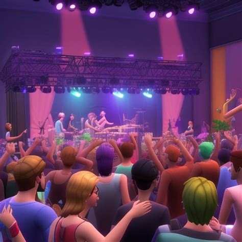 Concept Music Fest Expansion Pack R Sims4