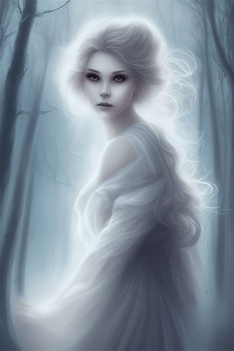 Beautiful Princess Cinderella Fairytale Ghost · Creative Fabrica