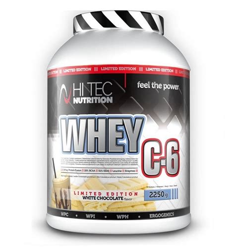 HI TEC WHEY C 6 2250 BIAŁKO IZOLAT WPI WPH WPC 100 6703206683