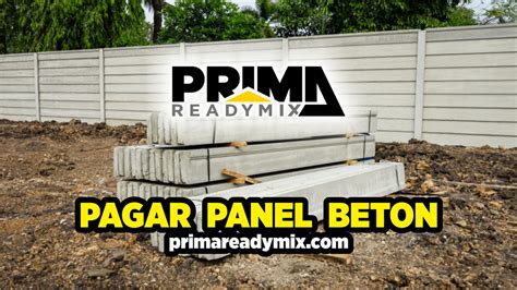 Harga Pagar Panel Beton Precast Agustus