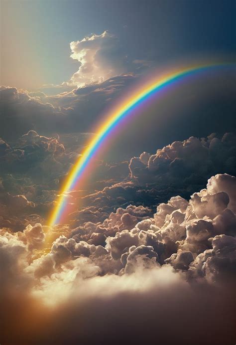 Rainbow In The Sky Framed Art Print