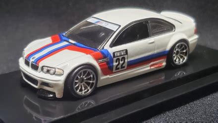 Машинка Premium Hot Wheels BMW M3 E46 Red Line Club RLC 1 64 HGK71 White купити в інтернет
