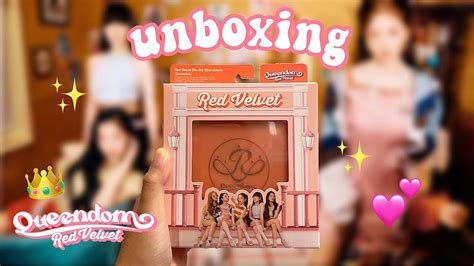 Red Velvet Queendom Album Unboxing Girls Version Case Version