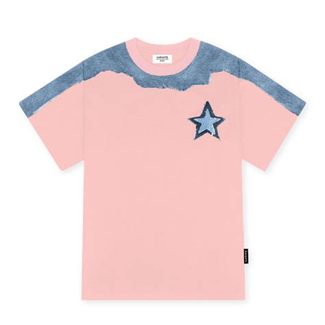 Áo Thun Đắp Vải Jeans Karants Ngôi Sao Local Brand Form Oversize Streetwear Hot Trend KR