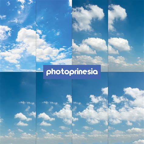 Jual Background Foto Alas Foto Motif Awan Langit Ukuran 50x100 Cm