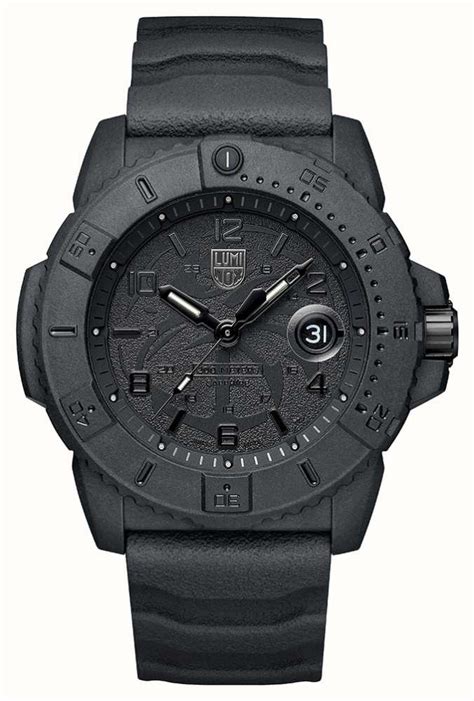 Luminox Navy Seal Foundation Series Mm Black Dial Black