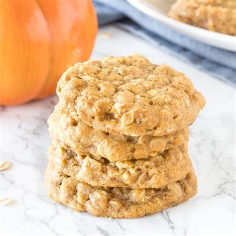 Soft And Chewy Pumpkin Oatmeal Cookies Lil Luna Pumpkin Oatmeal Cookies Pumpkin Oatmeal