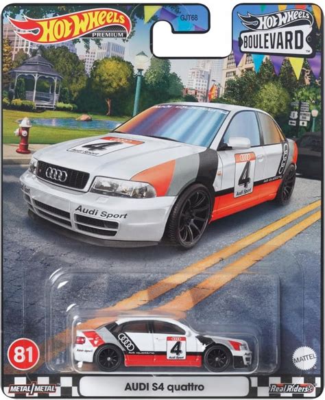 HOT WHEELS PREMIUM BOULEVARD 81 Audi S4 Quattro 15189503037 Allegro Pl