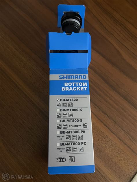 Shimano Bb-Mt800 stredové zloženie, 68/73 mm, Hollowtech II, Bsa, mtb ...