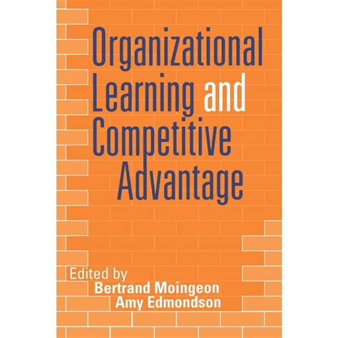 Organizational Learning And Competitive Advantage Submarino