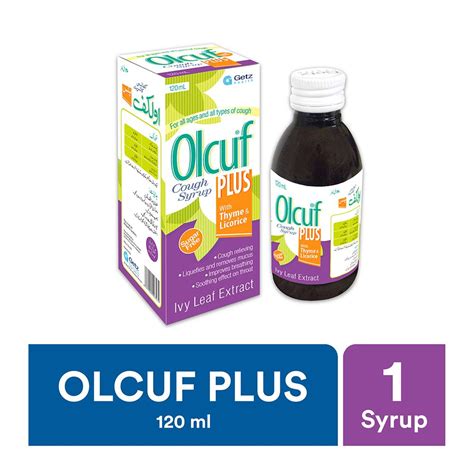 Order Getz Pharma Olcuf Plus Cough Syrup 120ml Online At Special Price