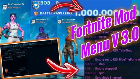 Fortnite Hack Fortnite Mod Menu V3 Tutorial Youtube