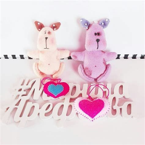 брелоки из фетра. подарок друзьям. валентинка. | Christmas ornaments ...