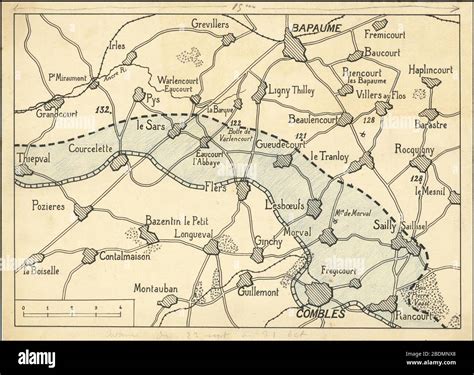 Somme Map Hi Res Stock Photography And Images Alamy