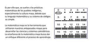 Matematica Maya Ppt