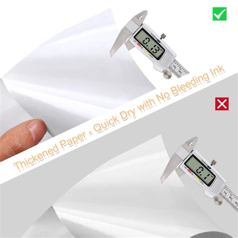 Snapklik Printable Sticker Paper For Inkjet Printer 40 Sheets