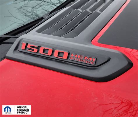 2019 2024 Ram Rebel 1500 Hood Emblem Hemi Etorque Decal Sticker For