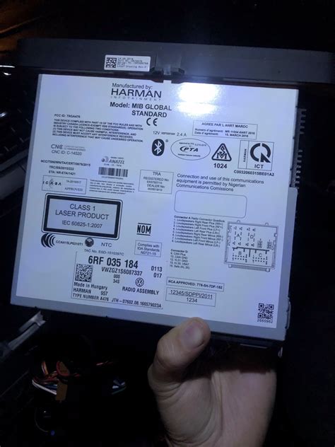 Долгожданная магнитола от Harman — Volkswagen Polo Sedan, 1,6 л, 2013 ...