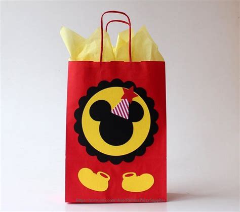 Lista Foto Ideas Para Bolsas De Dulces De Mickey Mouse Cena