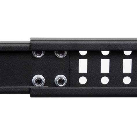 StarTech 42U / 25U Adjustable-Depth 4-Post Open Frame Server Rack — PDU-BRACKET (BLK) (4POSTRACK-PDU-BRACKET-BLK)