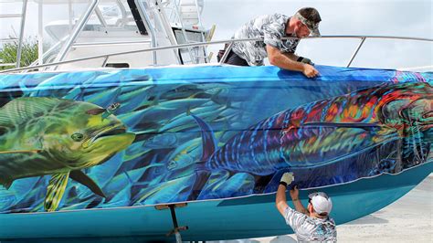 Jason Mathias boat wrap designs