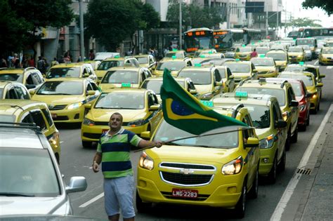 Fotos Taxistas Protestam Contra Apps De Transporte No Brasil E No