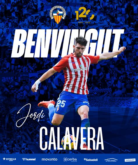 Jordi Calavera Nou Jugador Del CE Sabadell Web Oficial CE Sabadell FC