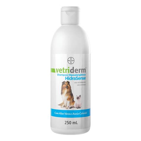 Shampoo Elanco Vetriderm Hidrasense 250ml Pet Here