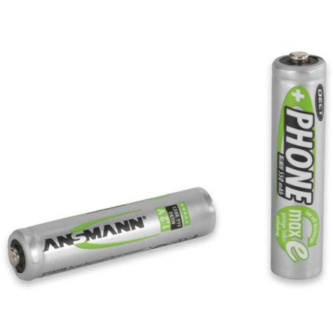 Ansmann Dect Nimh Akku Micro 550mah 2er Blister Micro Aaa Lr03 Akku