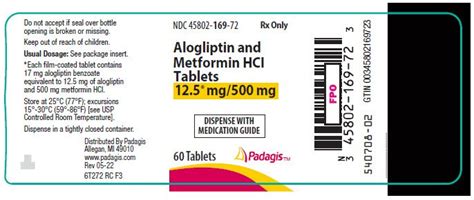 Alogliptin And Metformin Tablets Fda Prescribing Information Side