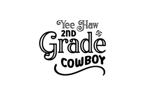 Archivo Vectorial De Vaquero De Segundo Grado De Yee Haw Vector Premium