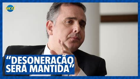 Desoneração da folha de pagamentos será mantida garante Pacheco