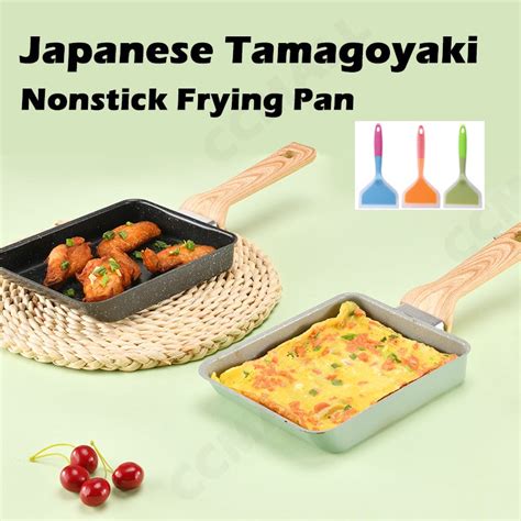 Japanese Square Omelette Pan Non-Stick Frying Pan Induction Tamago ...