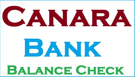 Canara Bank Balance Check Number Missed Call Sms Passbook